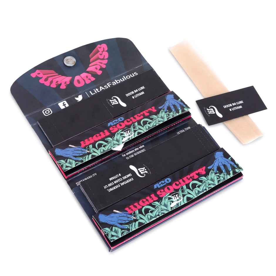 LIT 420 Double Booklet Rolling Paper and Tips| Double Booklet