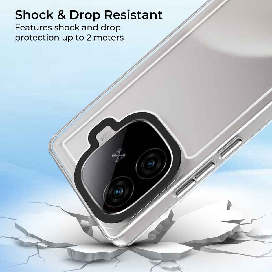 Artistque Case for iQOO Neo 10R 5G Back Cover | Ultra Stylish Transparent TPU Cover