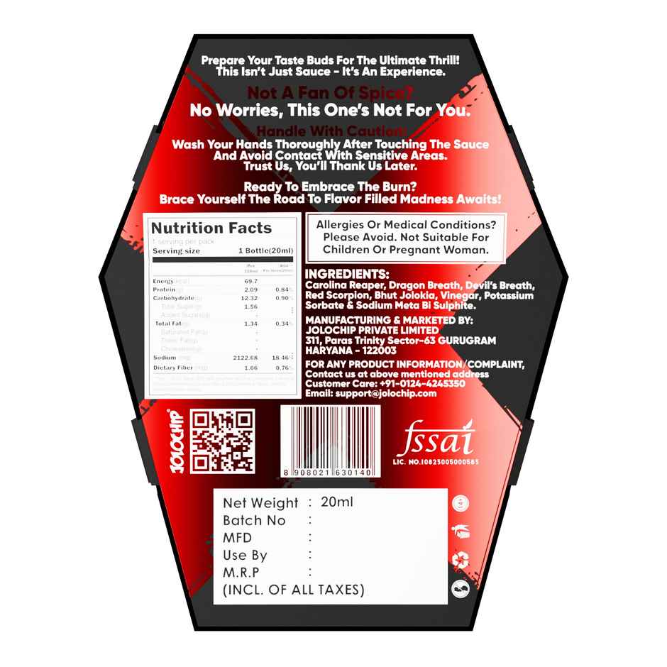 JOLOCHIP World's Hottest Sauce