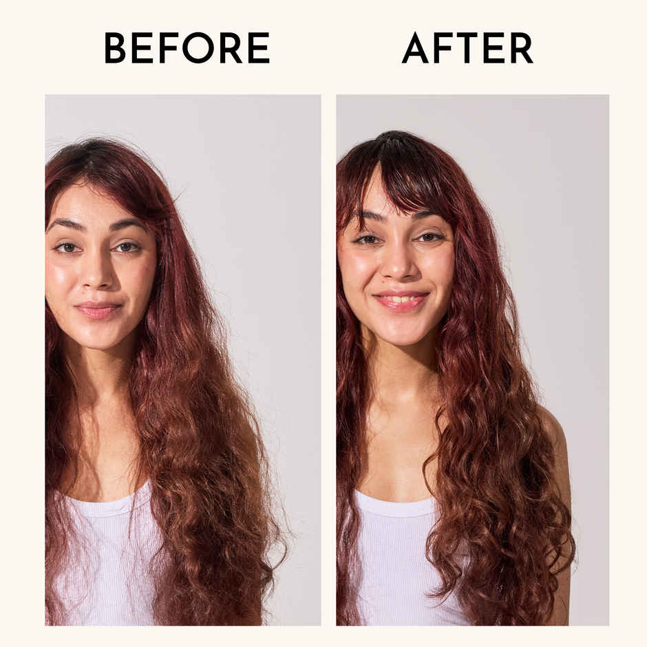 Fix My Curls Leave In Cream| With Jojoba Oil, For Curly, & Frizzy Hair| Silicone Free Hair Cream