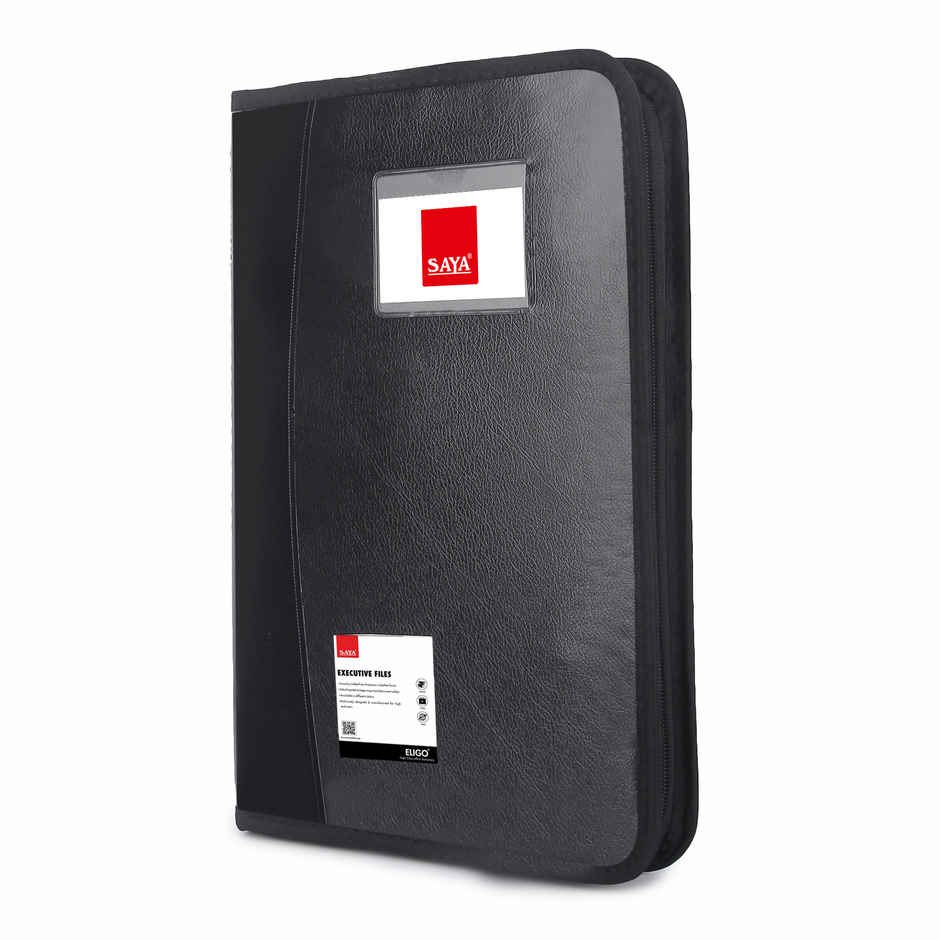 Saya Executive 10-Pocket Portfolio - FS Size, Professional Document Organizer | Assorted