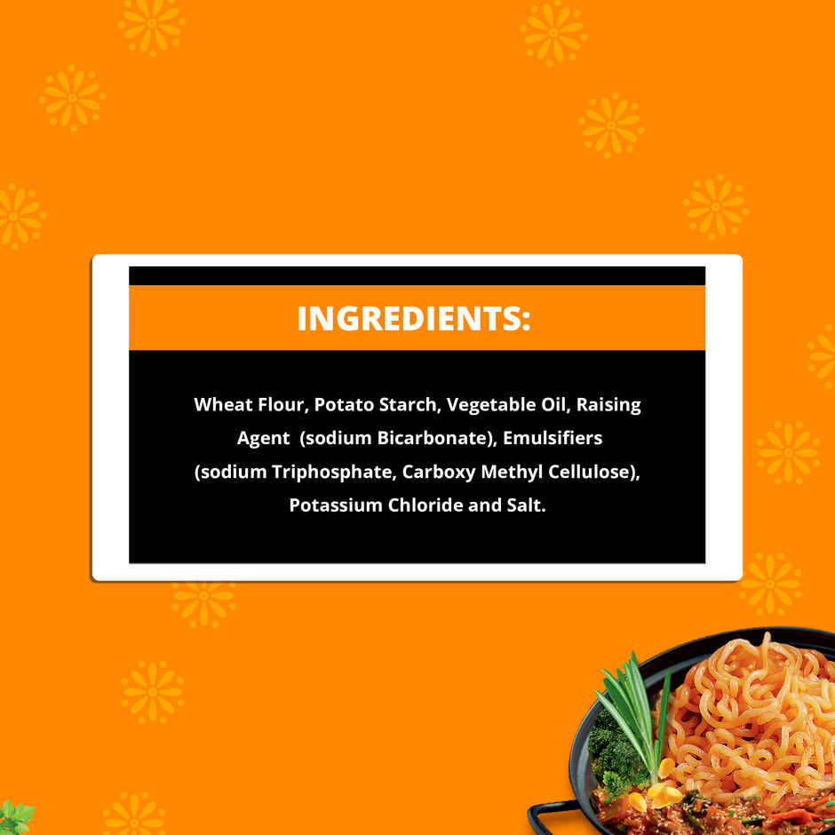 Korean Kab's Jackpot Schezwan Curry Noodles Veg