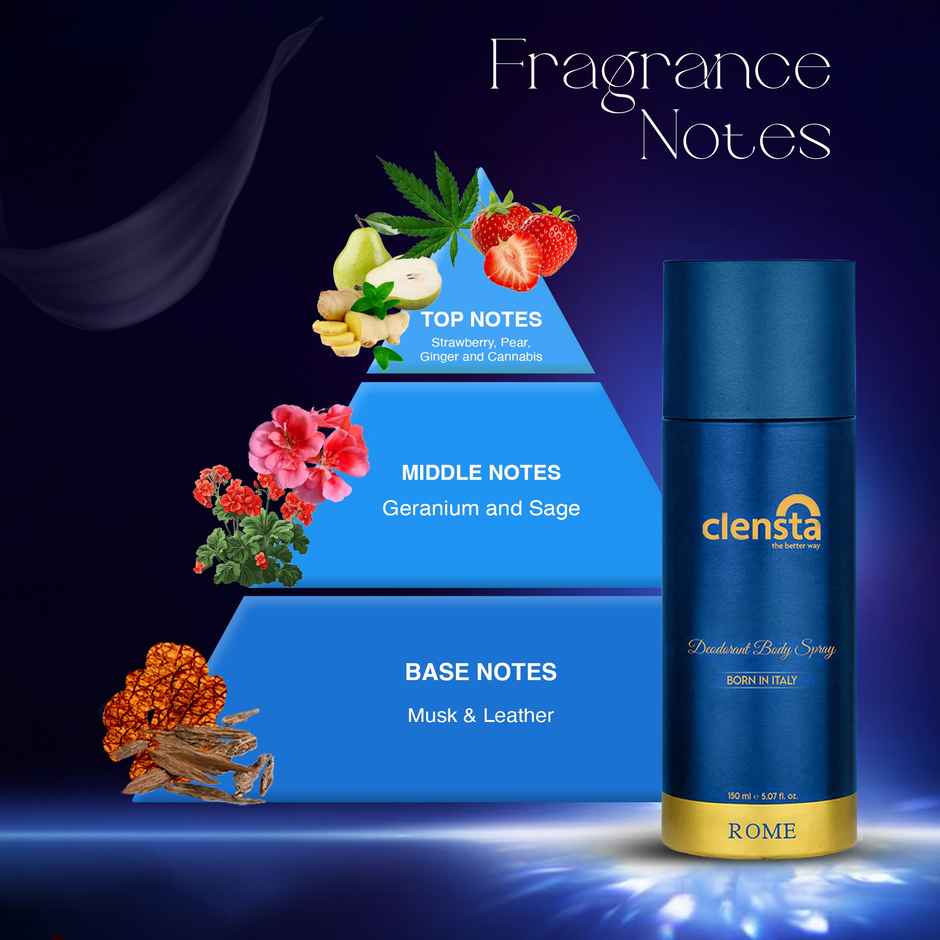 Clensta Rome Deodorant For Men