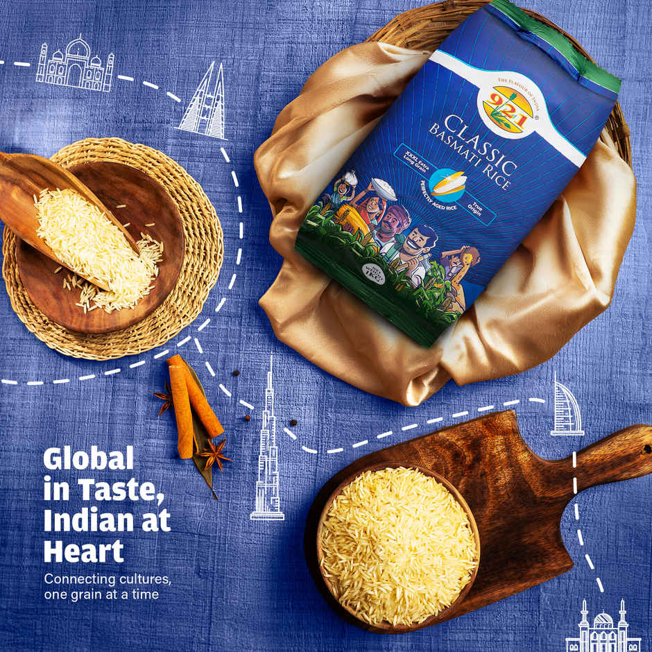 921 XXXL Classic 1121 Extra Long Grain Biryani Basmati Rice