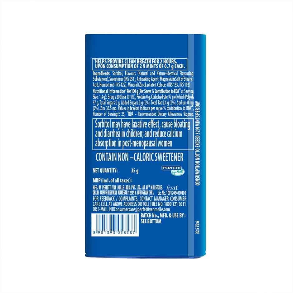 Mentos Mint Menthol Tin Combo