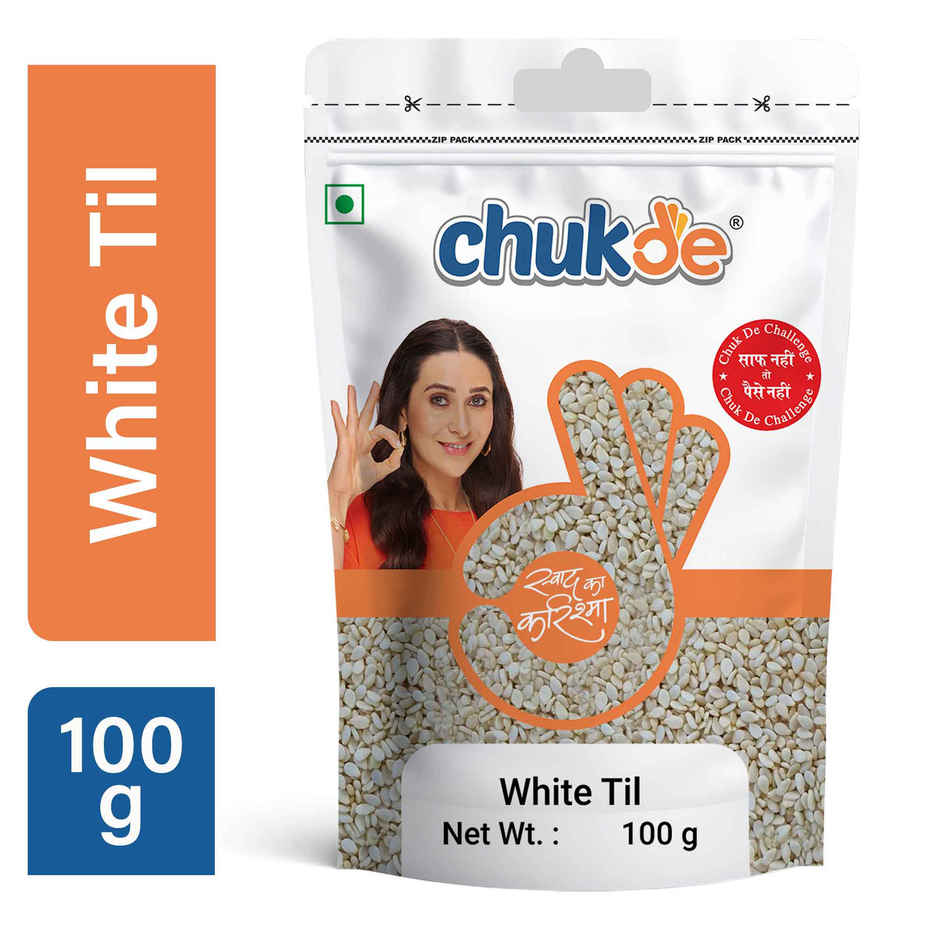 Chukde White Sesame Seeds (Safed Til)