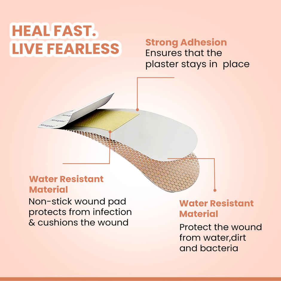 Dr. Morepen Adhesive Band Aid Waterproof Bandage