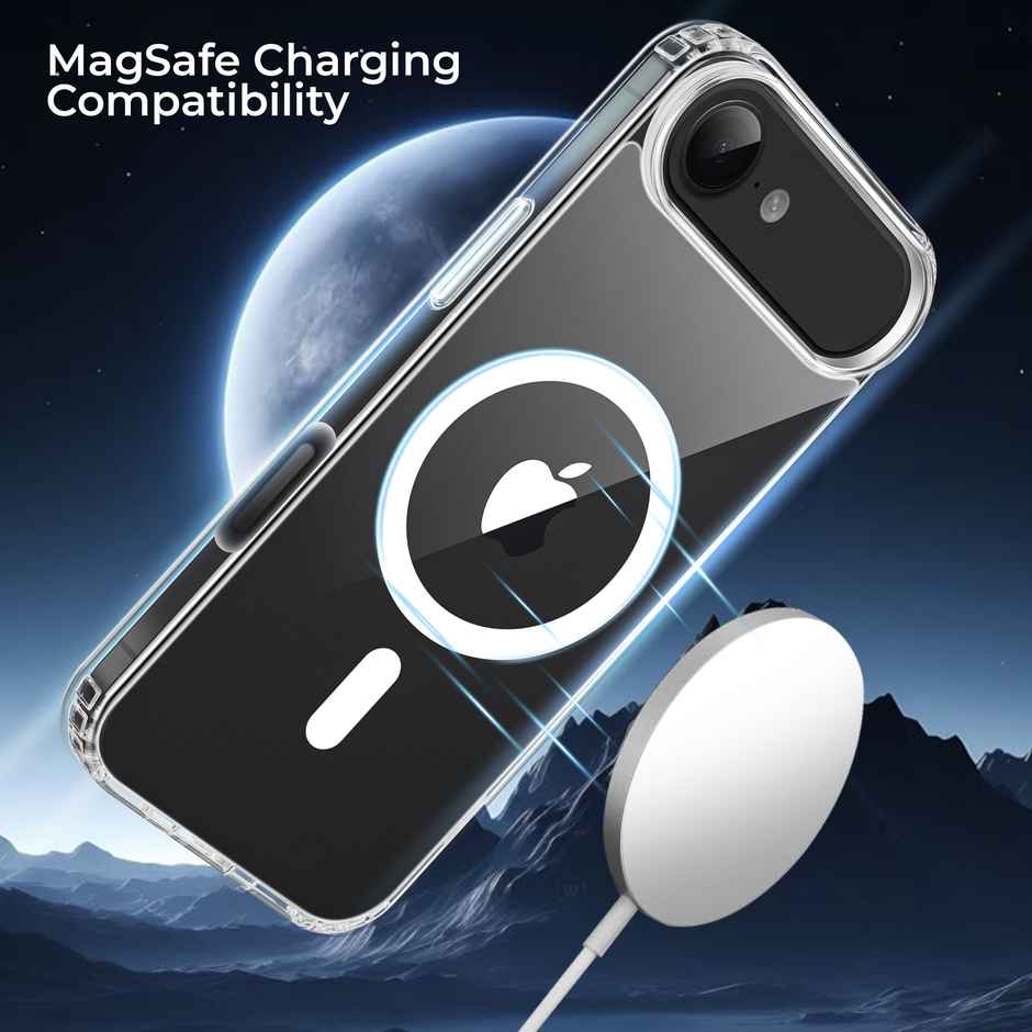 Artistque Case For Iphone 17 Air Back Cover | Transparent Clear Magsafe Cover