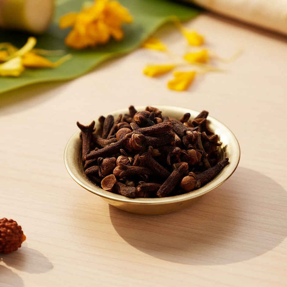 Premium Cloves | Loung | Pooja Religious Ceremony Spice | Oye Happy