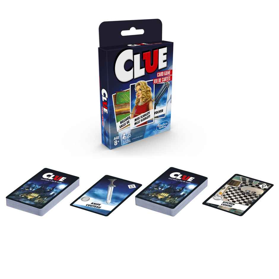 Hasbro Gaming Clue Card Game | 8+