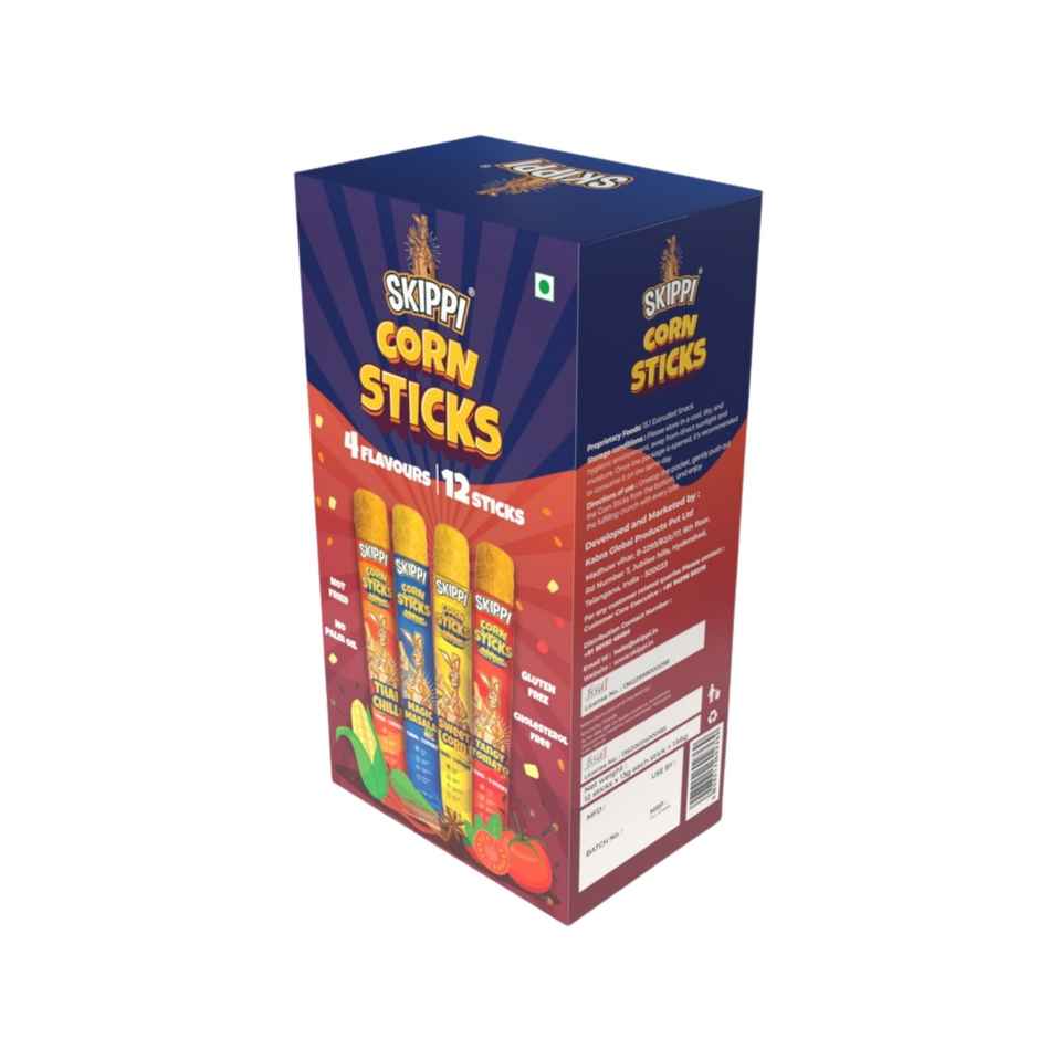 Skippi Icepops Cornsticks Snack Combo