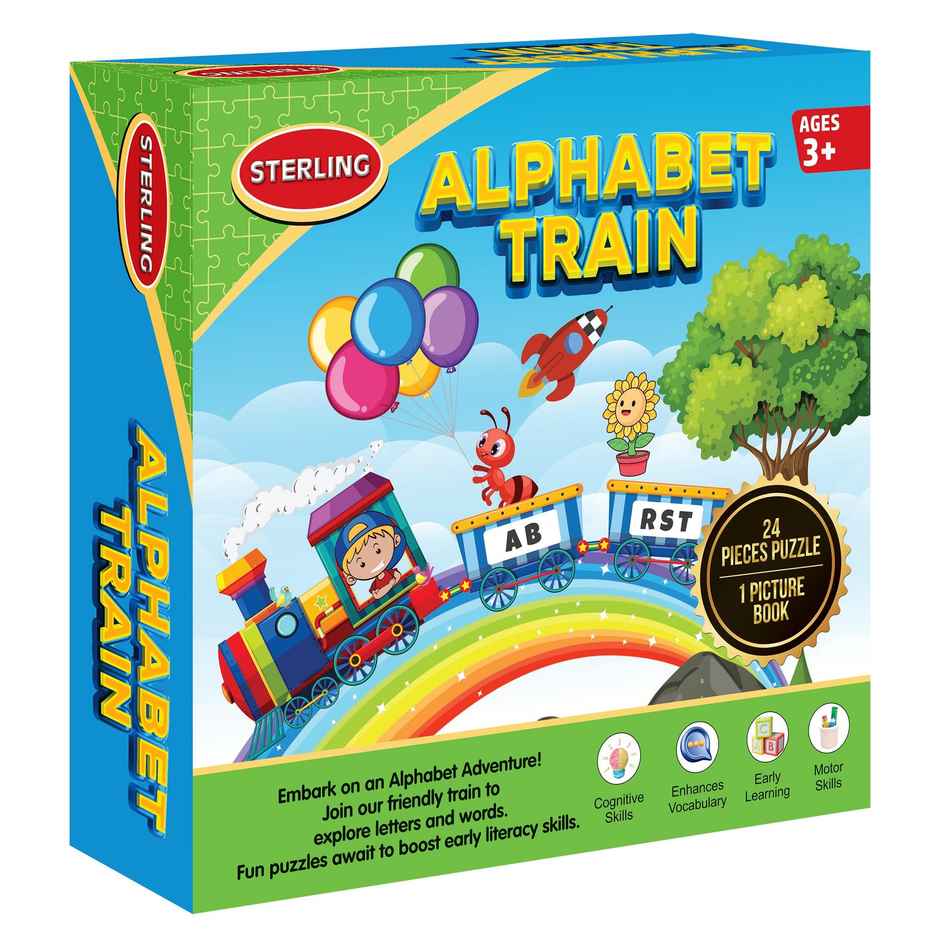 Sterling Alphabet Train Puzzle Game