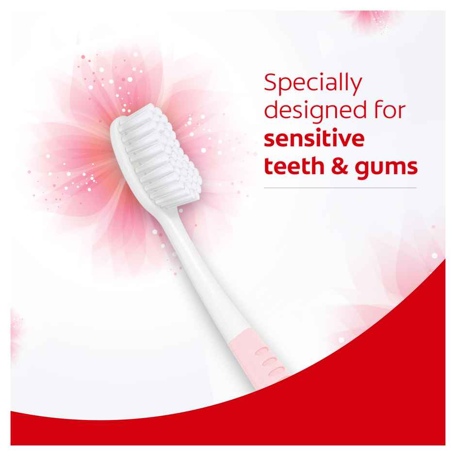 Colgate Sensitive Soft Bristles Toothbrush (1pc) & Colgate Strong Teeth Anticavity Toothpaste (200g) Combo