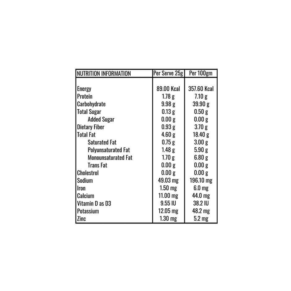 Mr Makhana Fox Nuts Black Salt | Delicious Teatime Snack, Popped Lotus Seeds, Roasted In Olive Oil