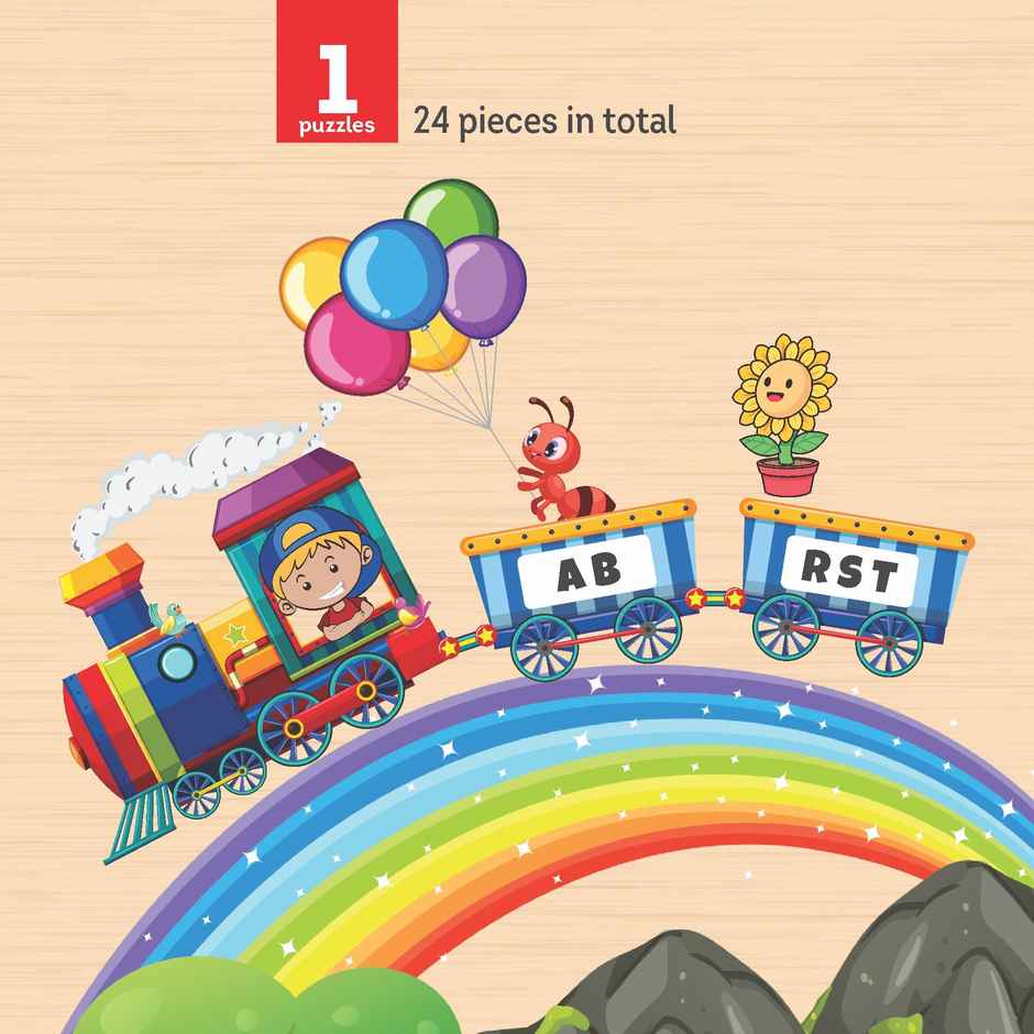 Sterling Alphabet Train Puzzle Game