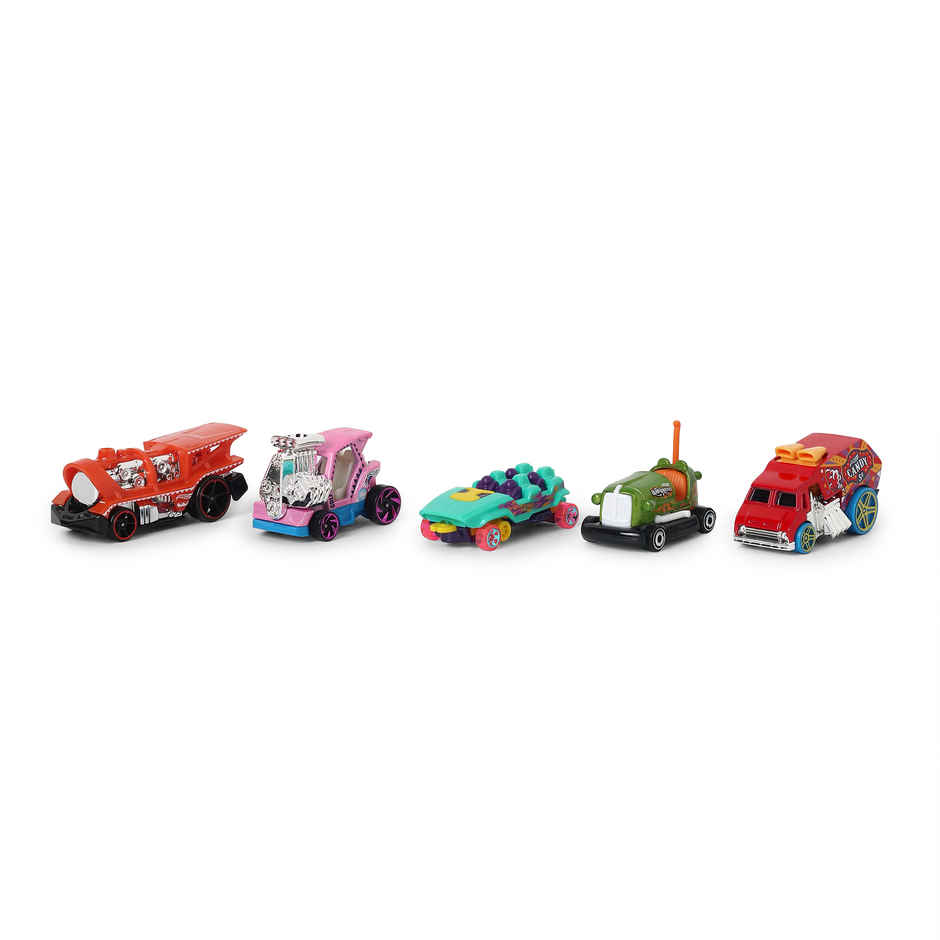 Hot Wheels 5-Car Pack of 1:64 Scale Vehicles HW-FUN-PARK