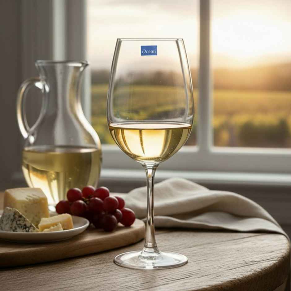 Madison White Wine Glass | 350 ml | Elegant & Stylish | Ocean Glassware