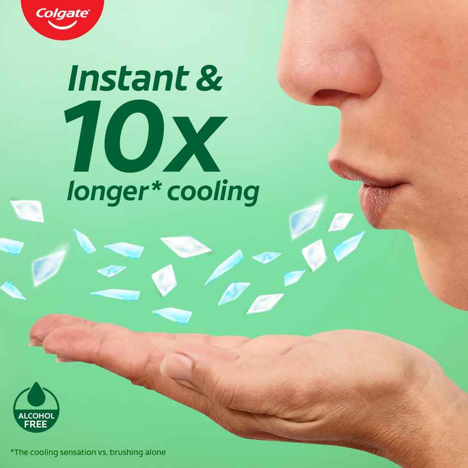 Colgate MaxFresh Mouthwash Sachet Stick, Antibacterial, 0% Alcohol, Travel/Daily Freshness