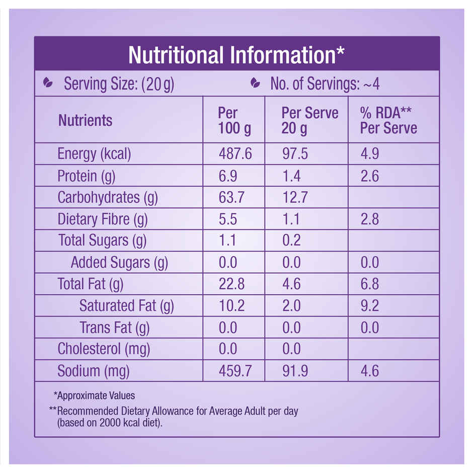 Lo! Foods Gluten Free Millet Ragi Chips Healthy Snacks