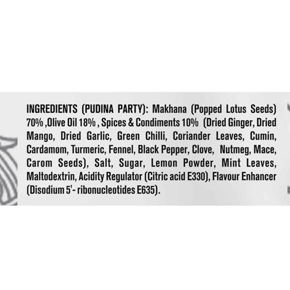 Mr Makhana Super Snack - Pudina Party 20 g Combo