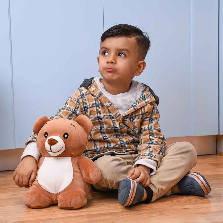 Mirada 32Cm Super Soft Bear - Brown