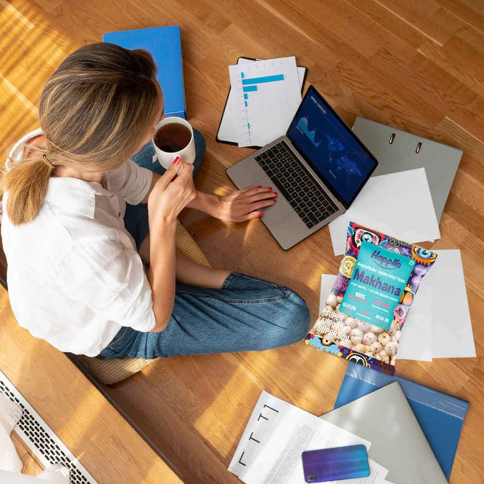 Happilo Premium Natural Makhana | Foxnut | Ideal for Fasting | Healthy Snacks | Vrat