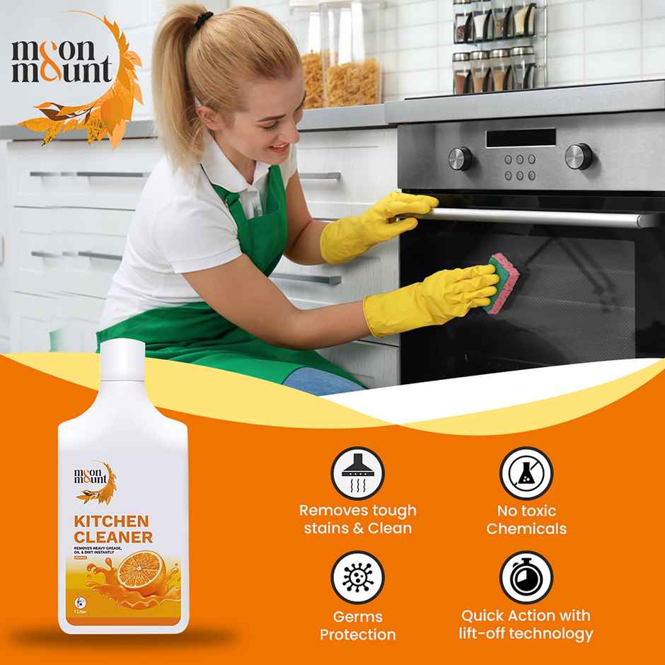 Moon&Mount Kitchen Cleaner Surface Cleaner Liquid For Kitchen & Bathroom