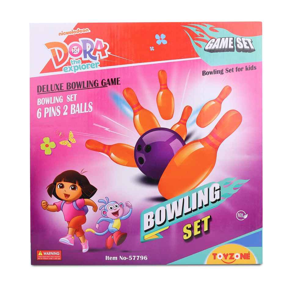 Toyzone Dora Bowling Set - 12''