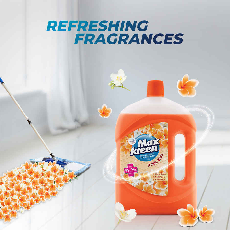Maxkleen Floral Bliss Disinfectant Floor Cleaner | Can