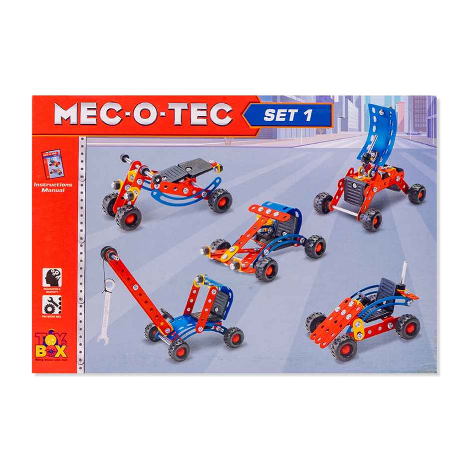 Ratna's Mec-O-Tec Set-1 | Blue & Red | 3+ years