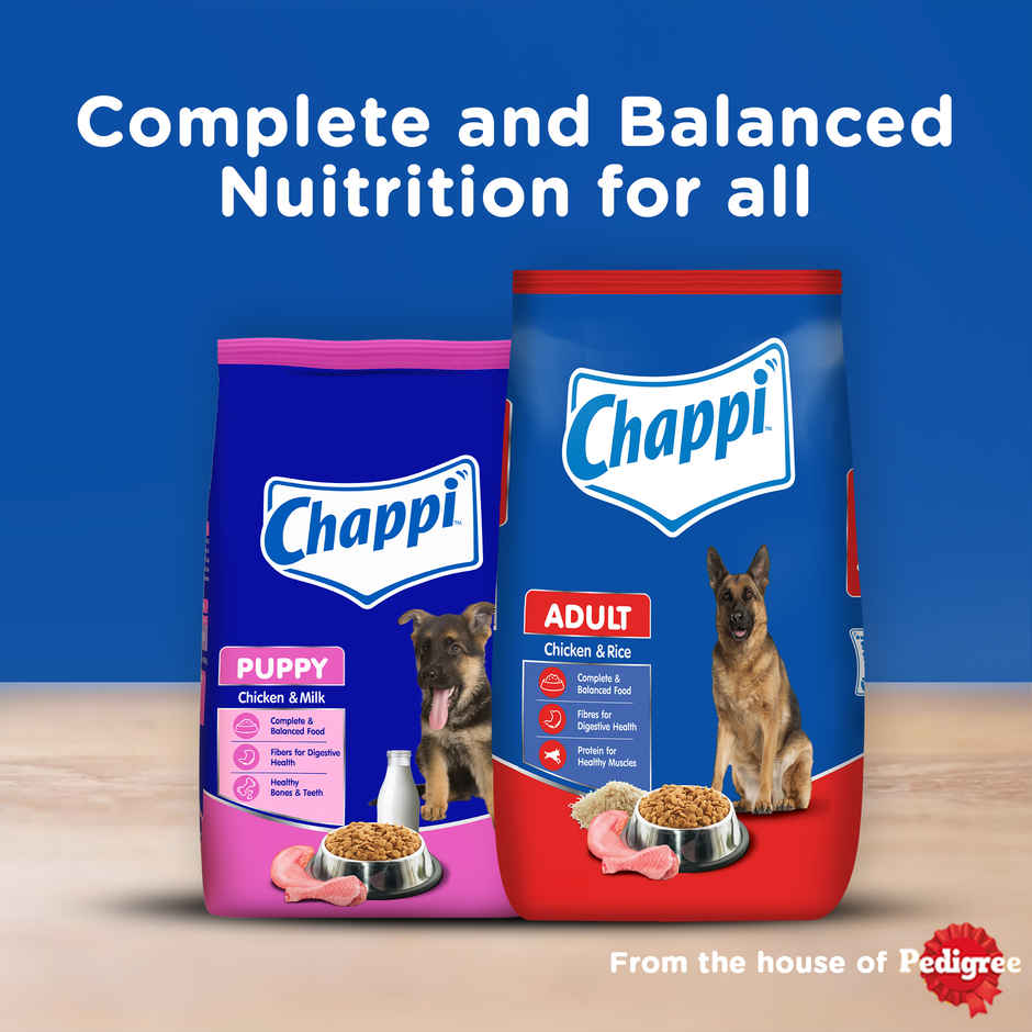 Chappi Puppy Chicken & Milk Dry Dog Food