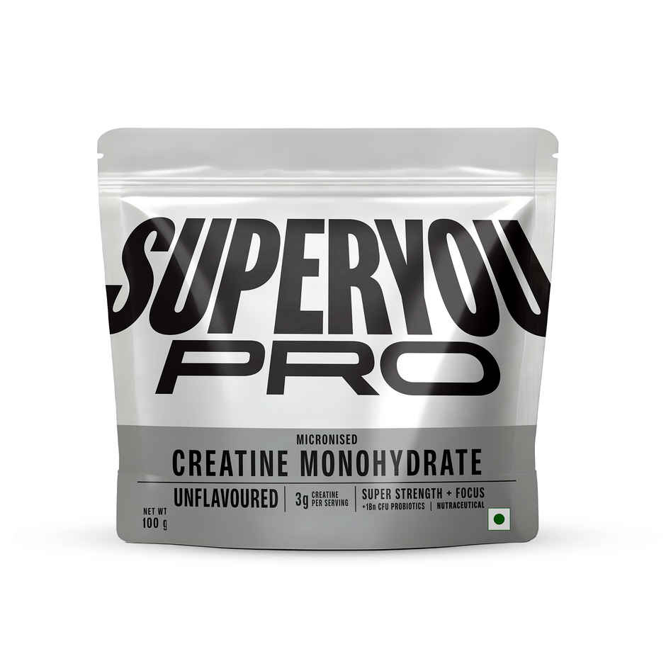 SuperYou Pro Micronised Creatine Monohydrate | 33 Servings | Unflavoured