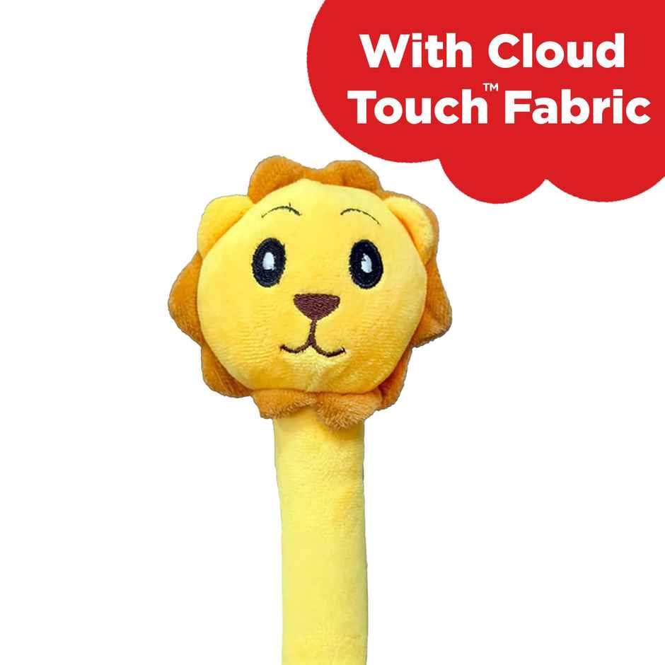 Michelle's Lion Rattle Plush Soft Toy for Kids and Adult | Perfect For Gifting