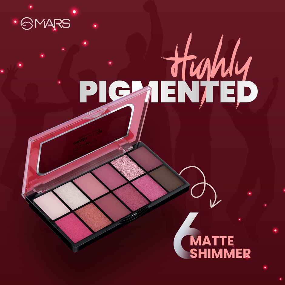 MARS Cosmetics 12 Shades Dance Of Joy Eyeshadow Palette - 02