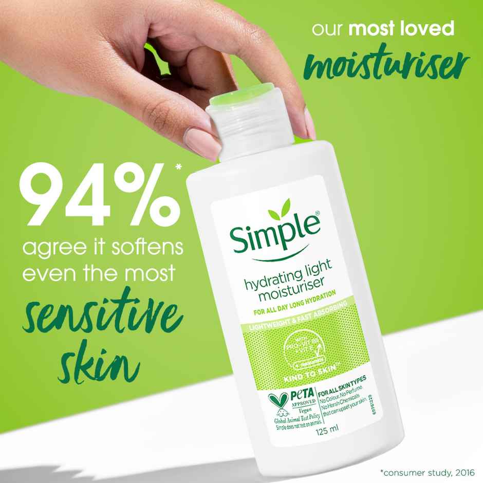 Simple Kind To Skin Hydrating Light Moisturiser