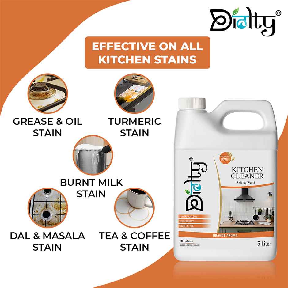 Diolty Kitchen & Bathroom Surface Cleaner
