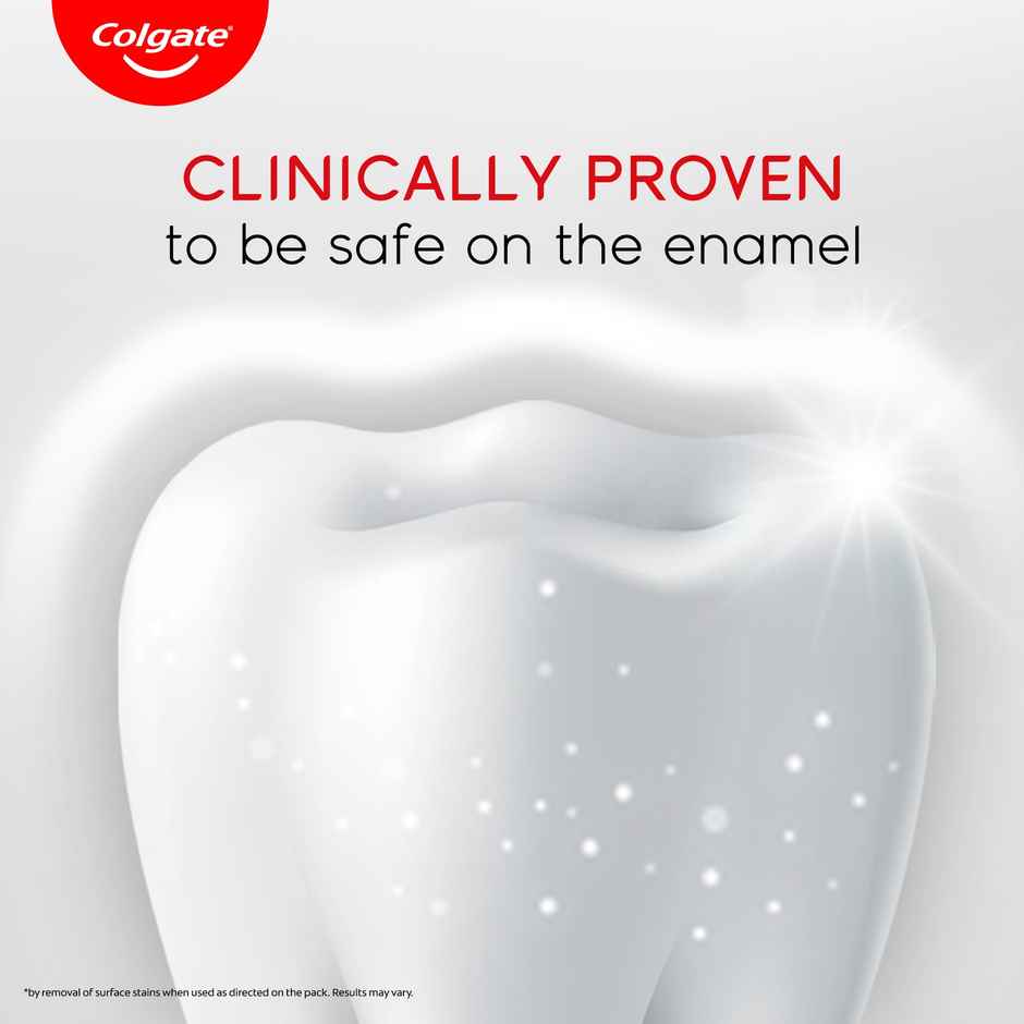 Colgate Visible White O2 Toothbrush & Colgate Visible White Toothpaste, Teeth Whitening ,Combo