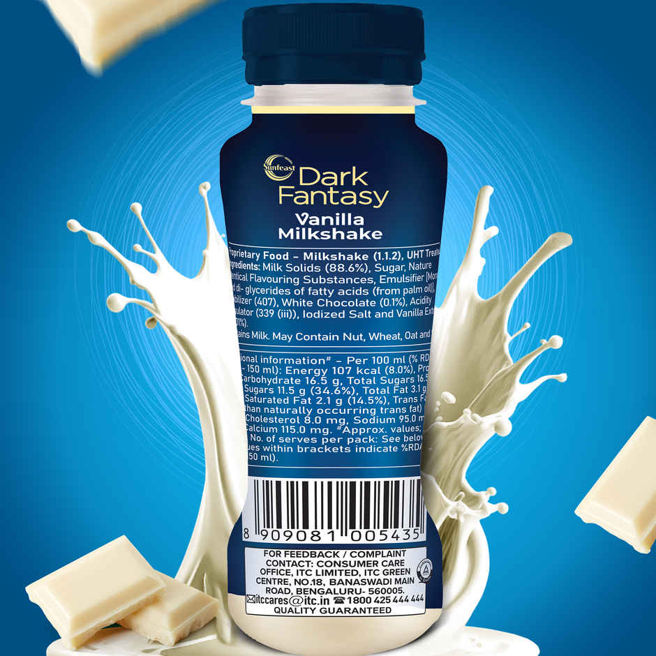 Sunfeast Dark Fantasy Vanilla Milkshake With White Chocolate