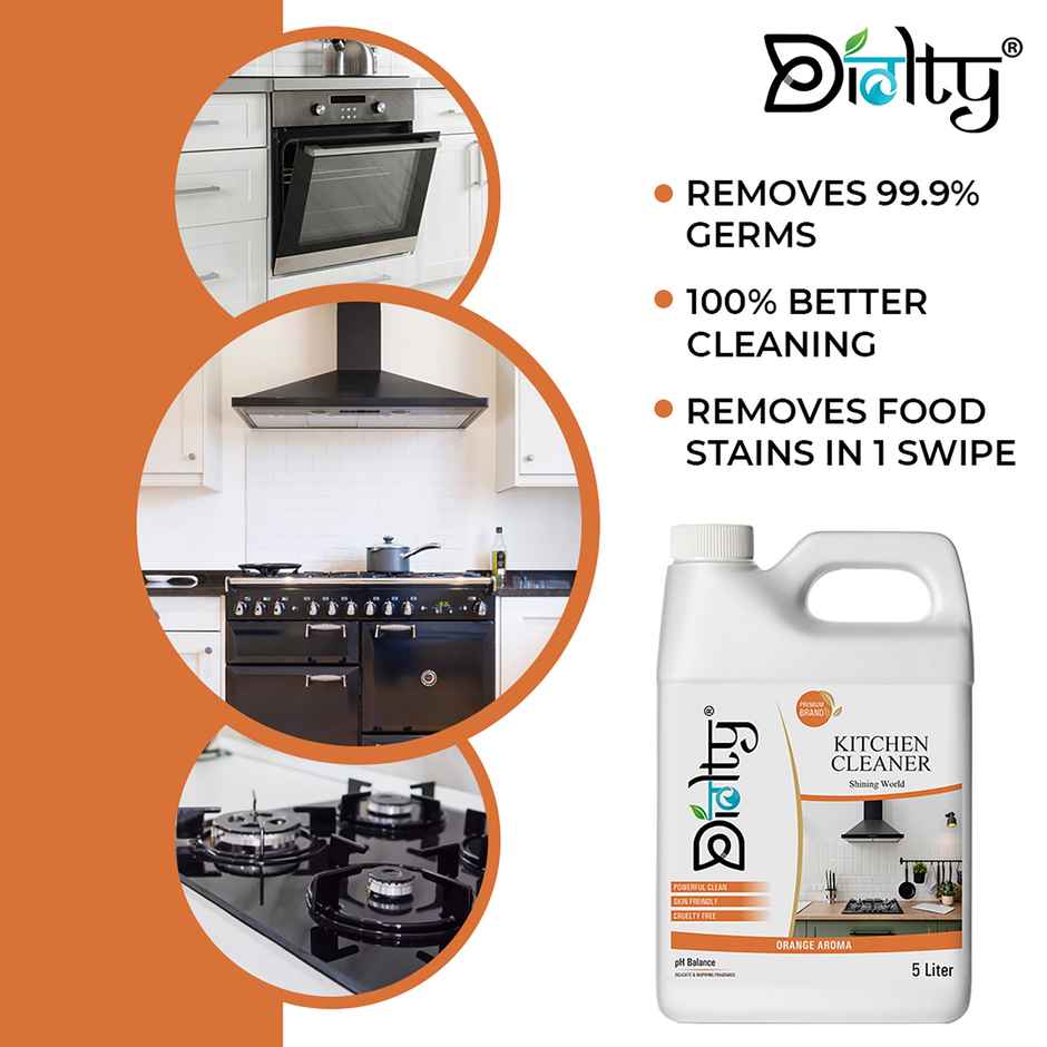 Diolty Kitchen & Bathroom Surface Cleaner