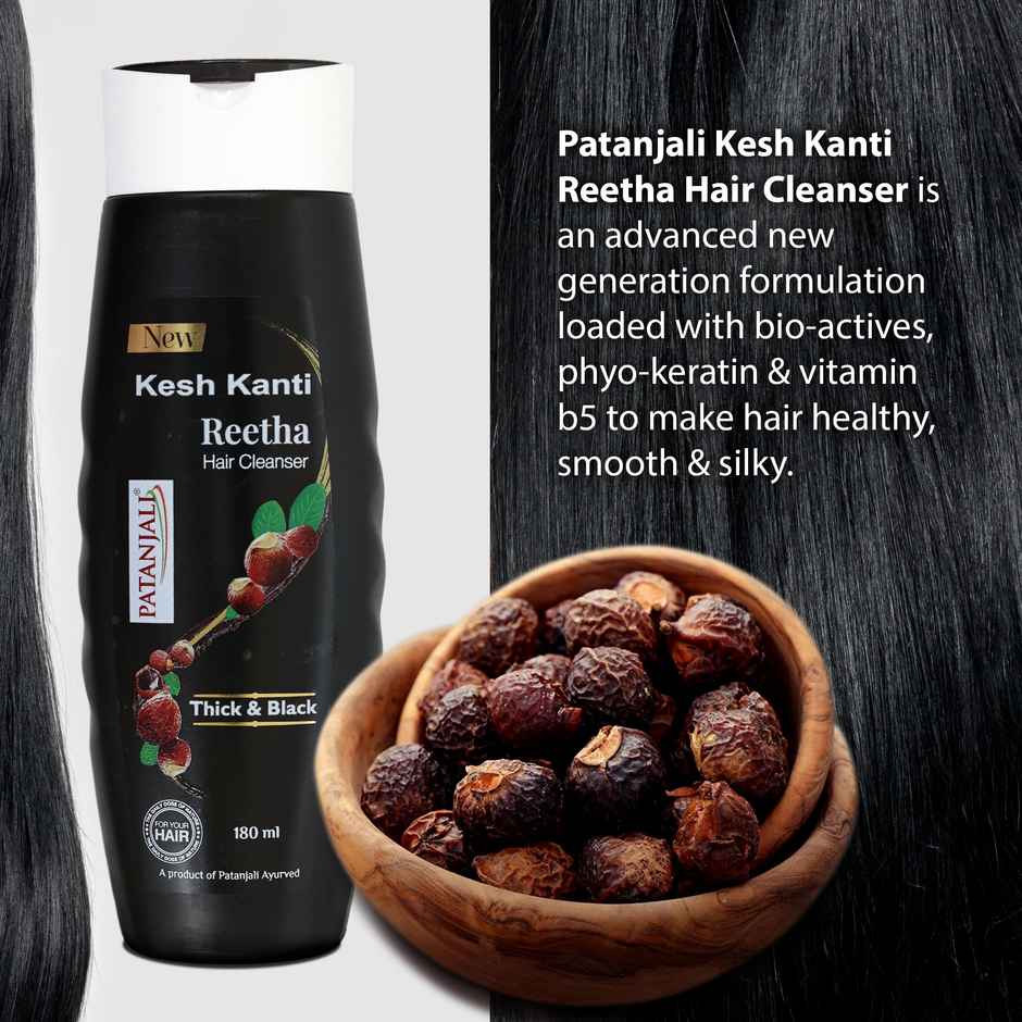 Patanjali Kesh Kanti Reetha Hair Cleanser