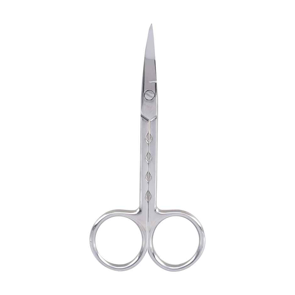 Midazzle Large Stainless Steel Scissor for Cuticle, Moustache and Facial (MISC5302)