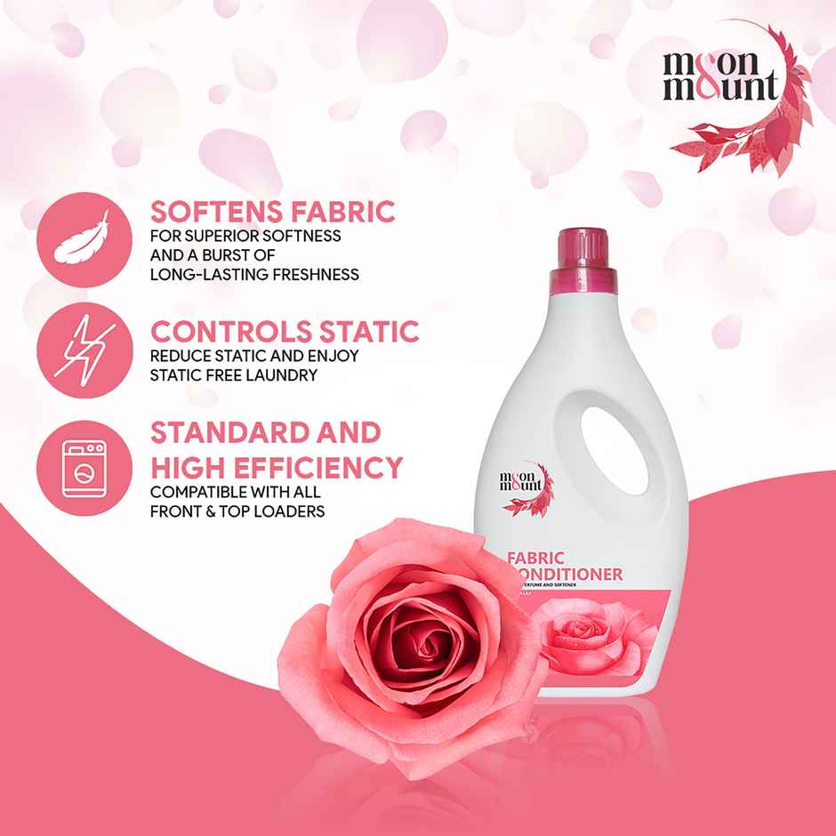 Moon&Mount Rose After Wash Fabric Conditioner Liquid Softener