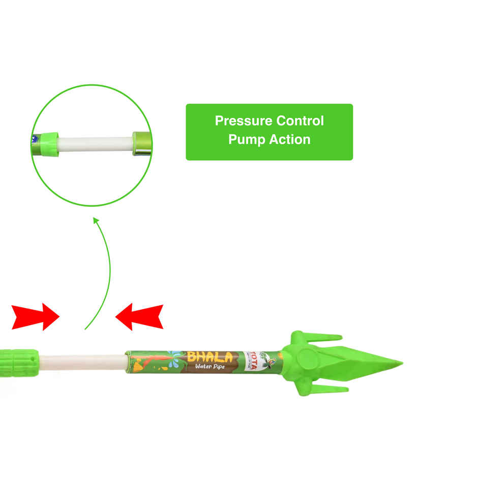 Bhala Special 2 Side Water Pipe Pichkari Small | Tota