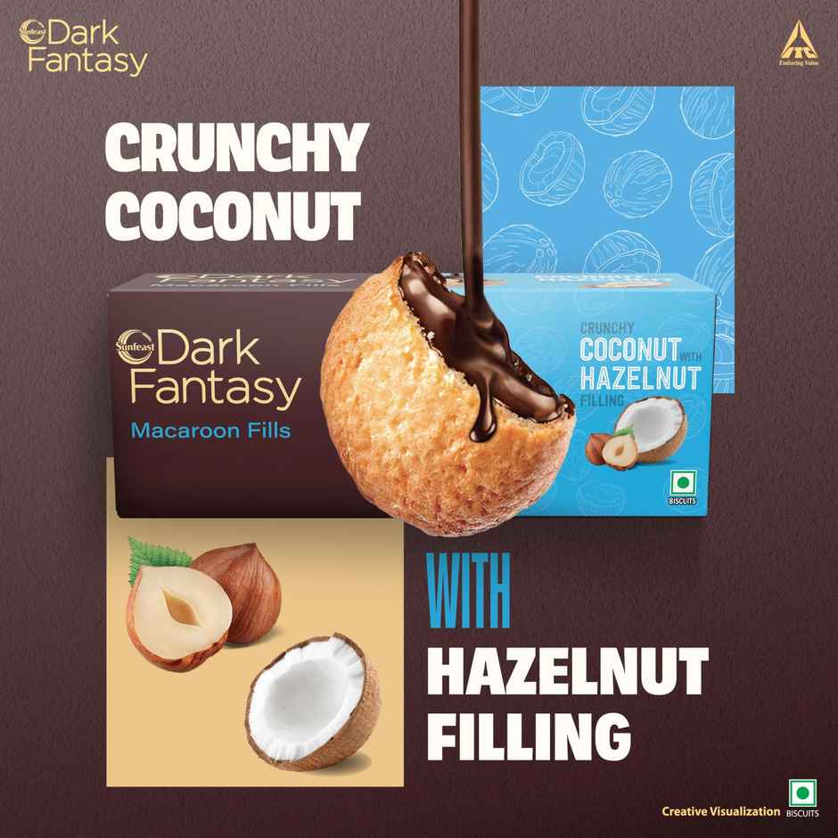 Premium Treat | Sunfeast Dark Fantasy Macaroon Fills | Soft & Indulgent