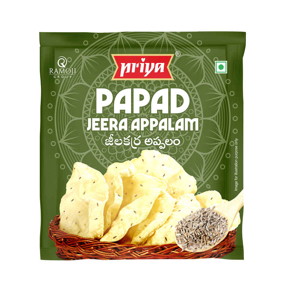 Priya Jeera Appalam Papad