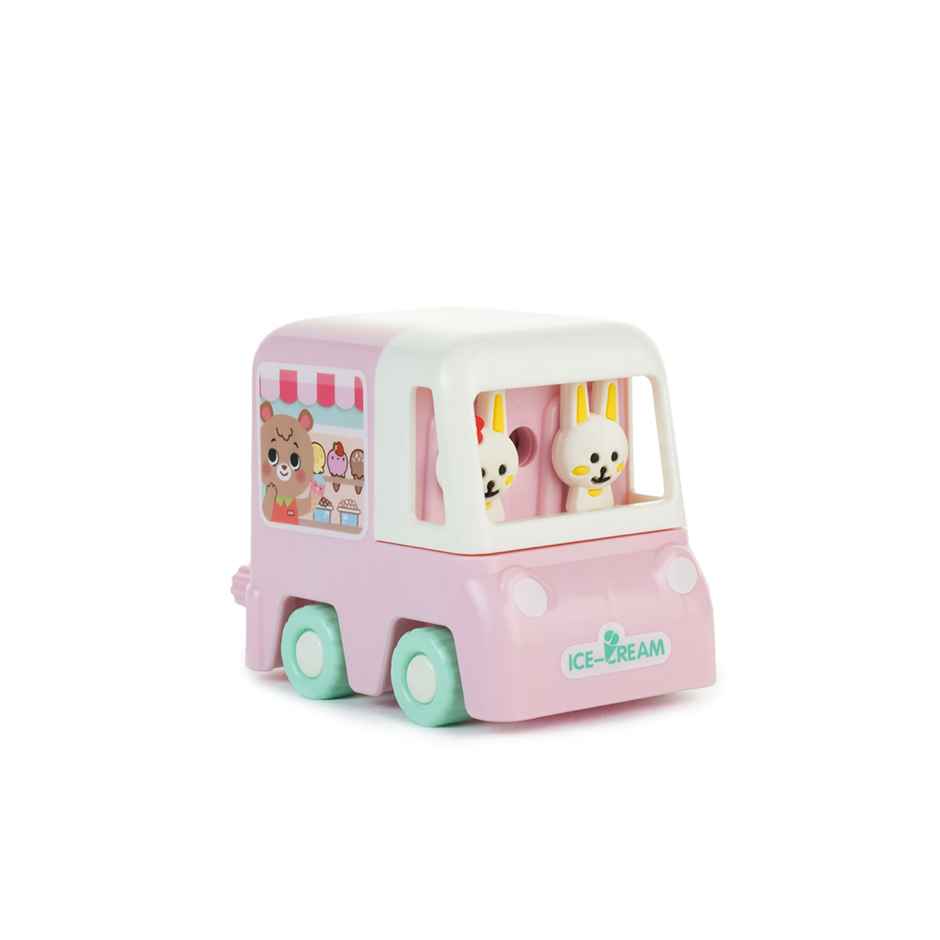 Qips Car Shaped Rotary Machine Pencil Sharpener - 308 Pink