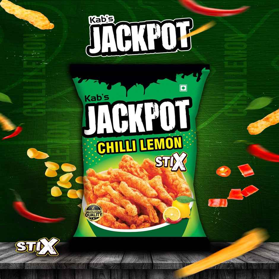 Kab's Jackpot Chilli Lemon Stix