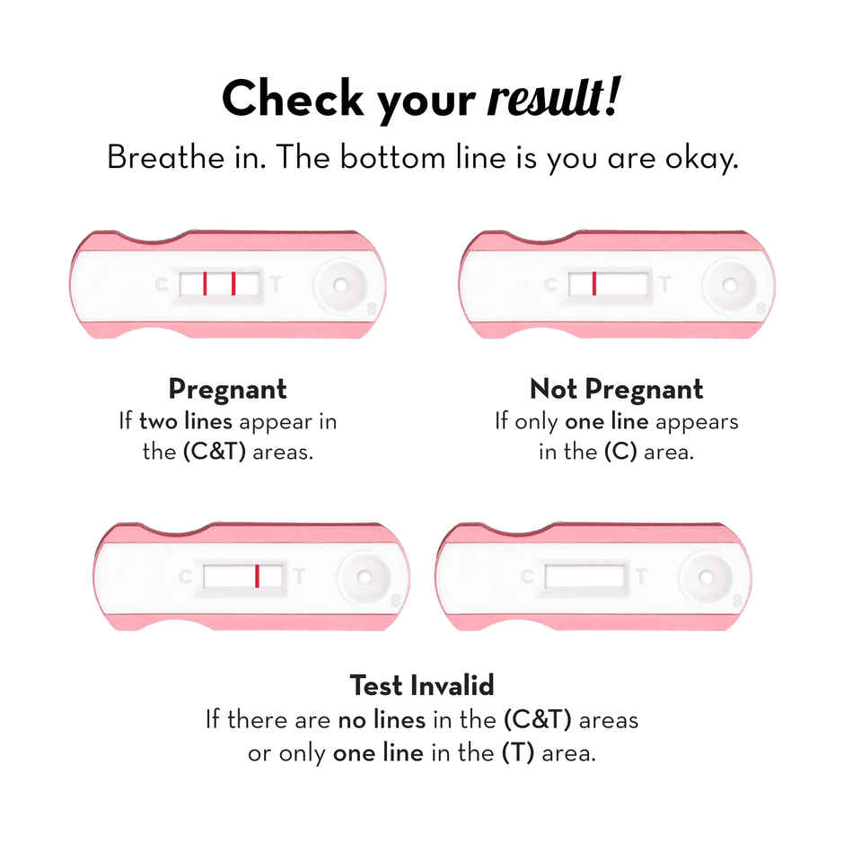 Plush Basic Pregnancy Test Kit Pack Of 3
