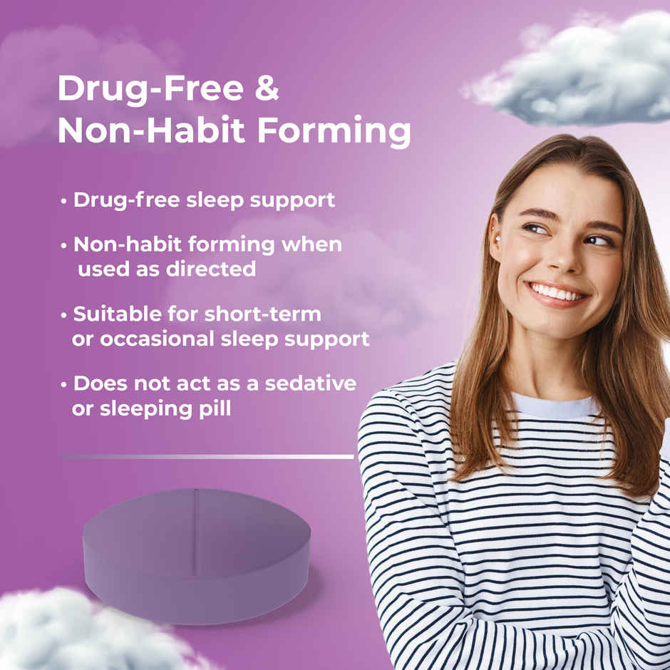 OYB Natural Sleep Tablets with Melatonin & Valerian Root | 30 Tablets | OYB Azzzleep