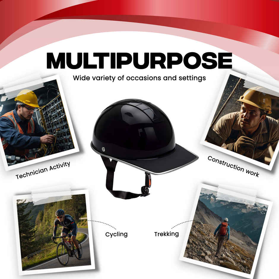 Kosino Gh Protective Headgear for Skating | Cycling Sports Activities | Black